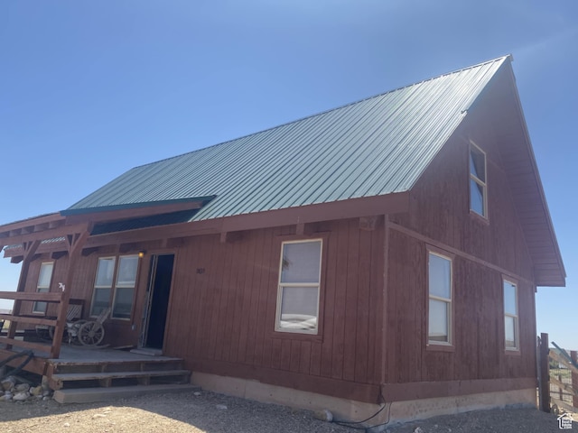 9835 S Big Buck E, Duchesne, UT 84021 - view of front facade with a metal roof