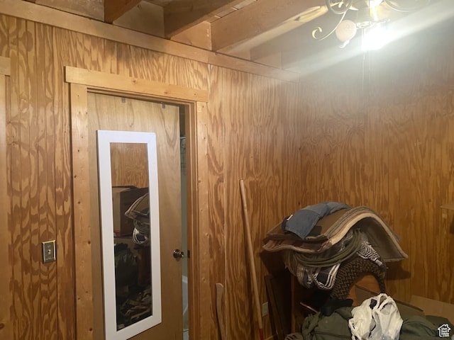 9835 S Big Buck E, Duchesne, UT 84021 - detailed view of wooden walls