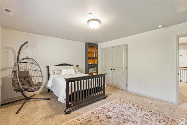1487 E Deer Ridge Dr, Draper, UT 84020 - carpeted bedroom featuring baseboards and a closet