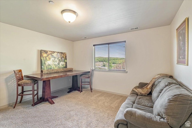 1487 E Deer Ridge Dr, Draper, UT 84020 - home office featuring light colored carpet and baseboards