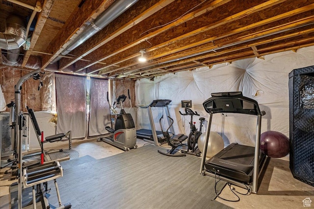 1487 E Deer Ridge Dr, Draper, UT 84020 - view of workout area