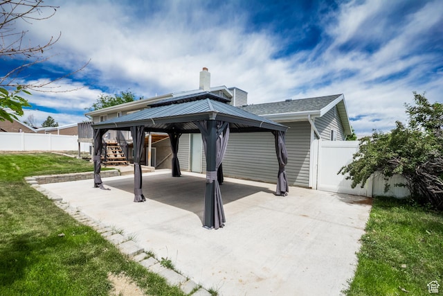 2349 W 1000 N, Vernal, UT 84078 - view of patio featuring a gazebo