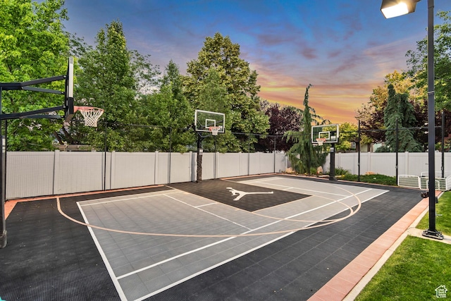 3065 W Current Creek Dr, South Jordan, UT 84095 - view of basketball court with basketball court