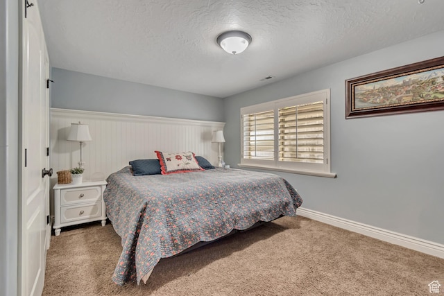 3065 W Current Creek Dr, South Jordan, UT 84095 - carpeted bedroom featuring a textured ceiling and baseboards