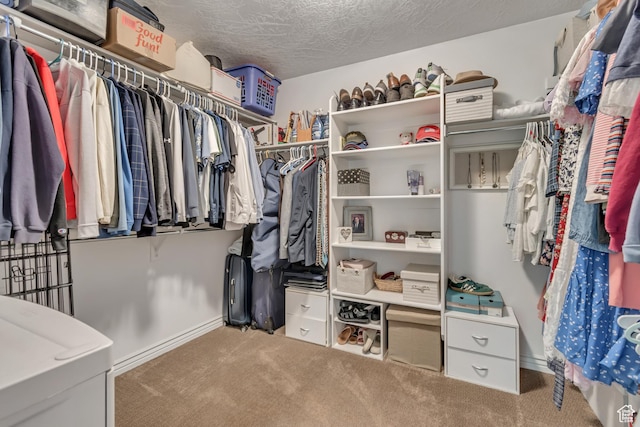 3065 W Current Creek Dr, South Jordan, UT 84095 - walk in closet featuring carpet floors
