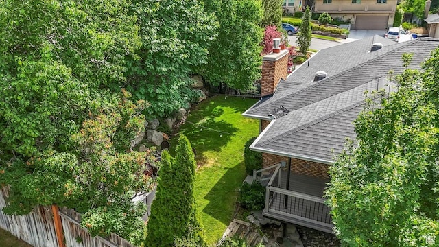 8022 S Deer Creek Rd E, Cottonwood Heights, UT 84121 - aerial view of property and surrounding area