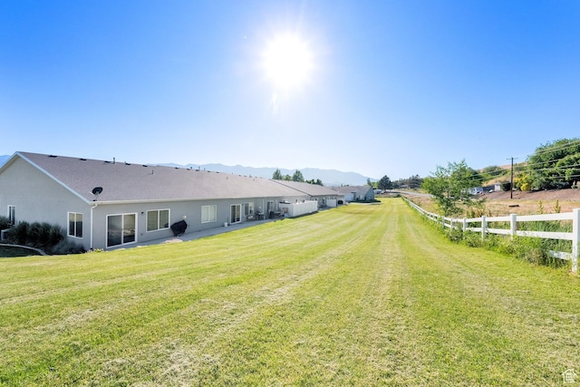 1016 N Vista Loop, Morgan, UT 84050 - view of yard with a mountain view