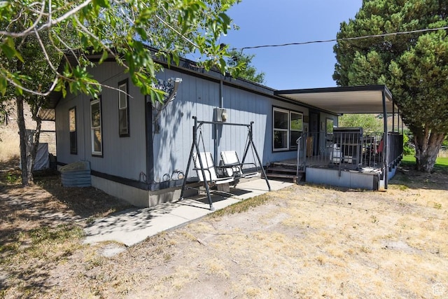 93 N Sherman St, Stockton, UT 84071 - rear view of property