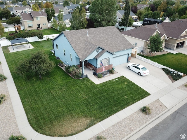 13333 S Alonzo Ln W, Herriman, UT 84096 - aerial perspective of suburban area