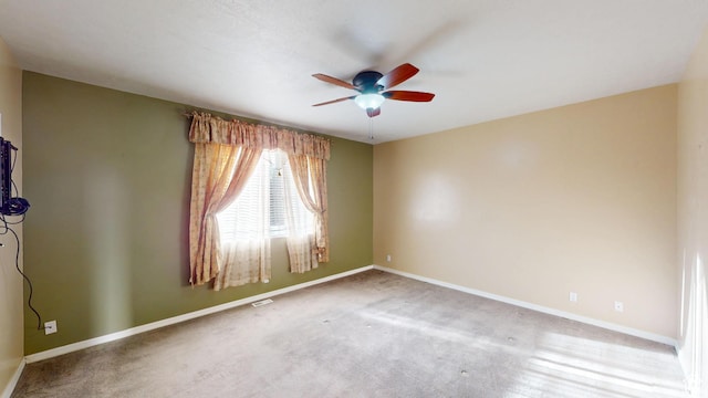 13333 S Alonzo Ln W, Herriman, UT 84096 - carpeted empty room featuring ceiling fan and baseboards