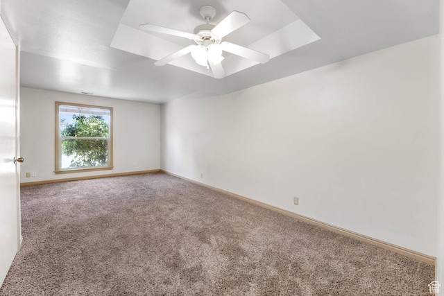 88 W 50 S Unit J8, Centerville, UT 84014 - empty room with carpet floors and ceiling fan