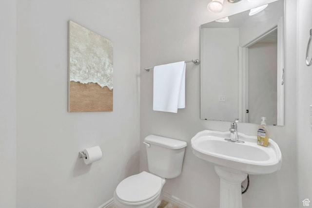 1489 S Silver Maple Ct, Payson, UT 84651 - half bathroom with toilet and baseboards