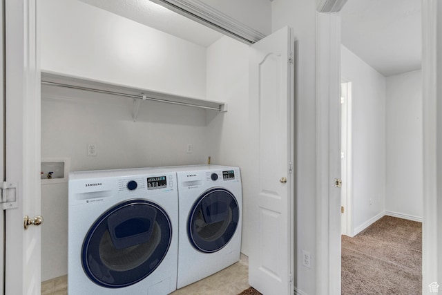 1489 S Silver Maple Ct, Payson, UT 84651 - laundry area with washing machine and dryer