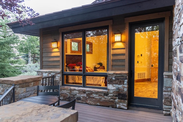 2711 E Bitter Brush Dr, Park City, UT 84098 - view of wooden deck