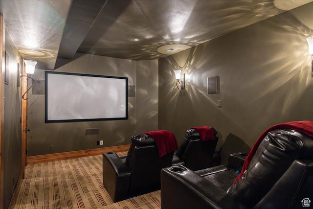 2711 E Bitter Brush Dr, Park City, UT 84098 - view of carpeted cinema room