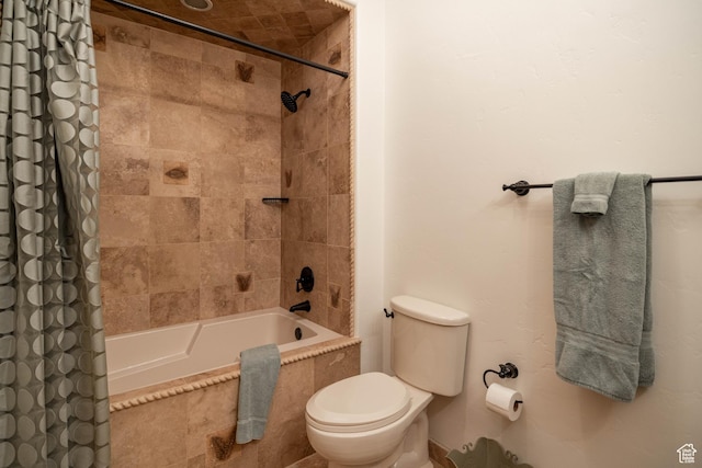 2711 E Bitter Brush Dr, Park City, UT 84098 - bathroom featuring tiled shower / bath and toilet