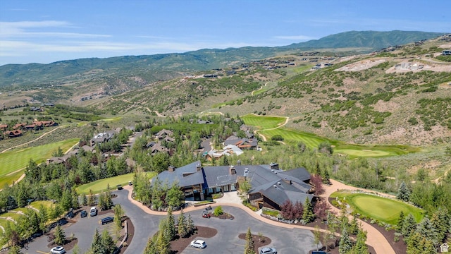 2711 E Bitter Brush Dr, Park City, UT 84098 - view of property location with mountains, a local golf course, and nearby suburban area