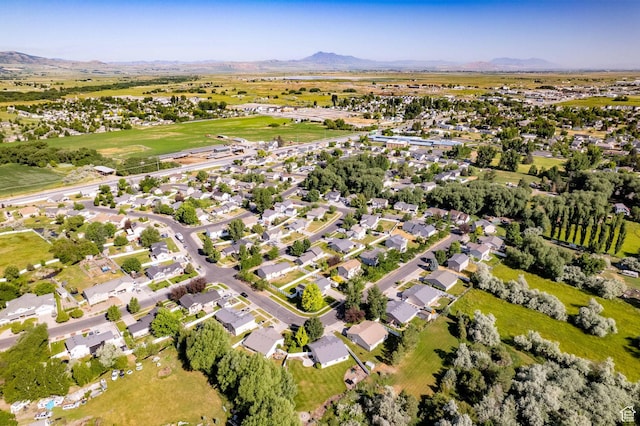 888 S Mallard Loop W, Logan, UT 84321 - aerial view of property's location featuring a mountainous background