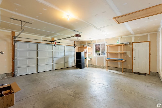 888 S Mallard Loop W, Logan, UT 84321 - garage with a garage door opener