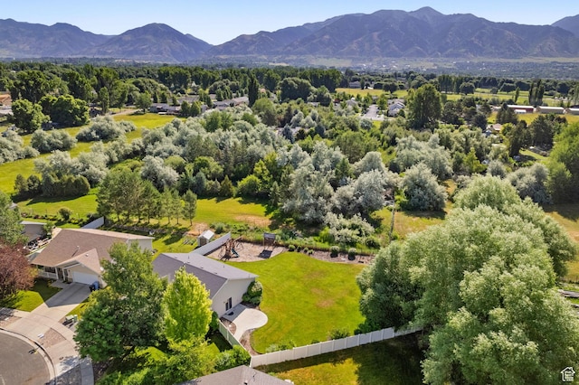 888 S Mallard Loop W, Logan, UT 84321 - aerial view of a mountainous background