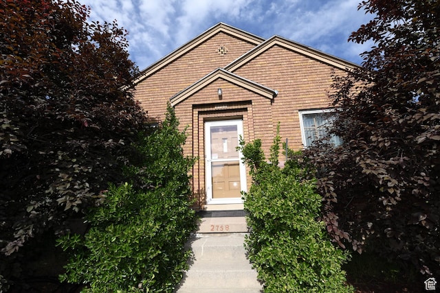 2758 Fowler Ave, Ogden, UT 84403 - view of front of home featuring brick siding