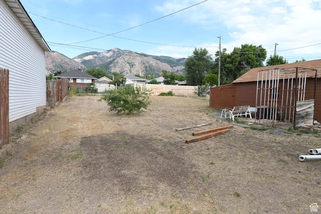 2758 Fowler Ave, Ogden, UT 84403 - view of yard with a mountain view