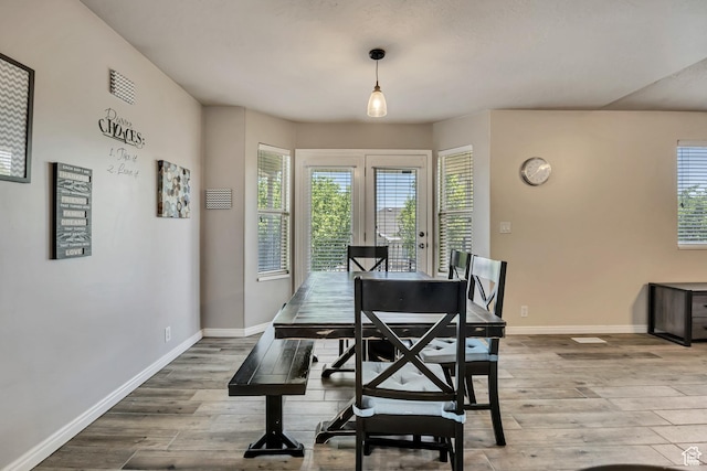 11645 S Keystone Dr, South Jordan, UT 84009 - dining room with wood finished floors