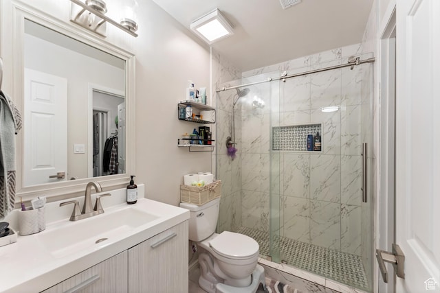 5544 S Springtree Ln E Unit H, Salt Lake City, UT 84107 - bathroom with a marble finish shower and vanity