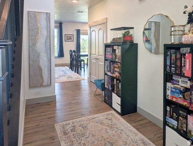 1991 Redtail Cir, Wellsville, UT 84339 - foyer featuring wood finished floors