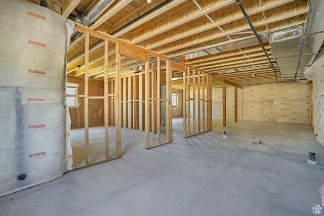 427 N High Ridge Rd Unit 1623, Saratoga Springs, UT 84045 - miscellaneous room featuring heating unit and concrete floors