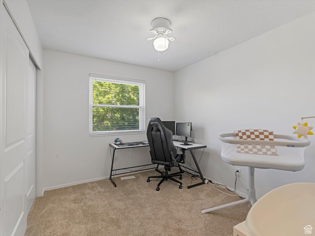 4736 S 2675 W, Roy, UT 84067 - home office featuring carpet floors and baseboards