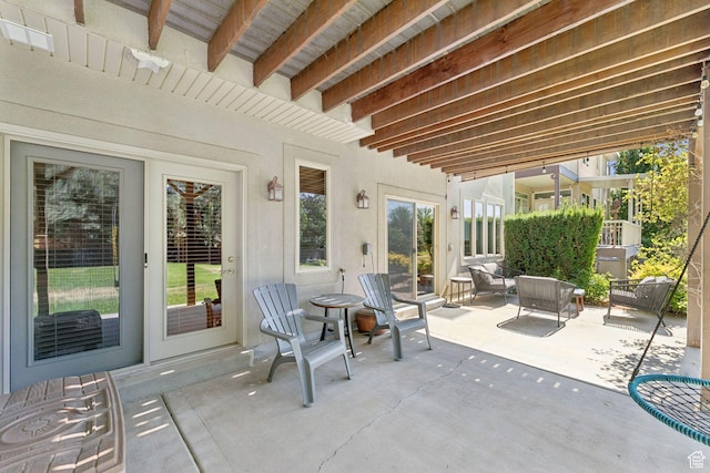3231 E Lantern Hill Ct S, Cottonwood Heights, UT 84093 - view of patio / terrace