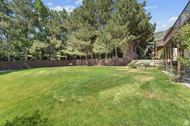 3231 E Lantern Hill Ct S, Cottonwood Heights, UT 84093 - view of yard