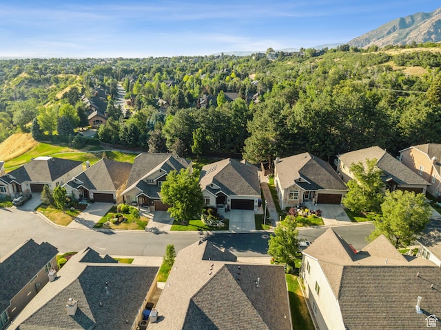 3231 E Lantern Hill Ct S, Cottonwood Heights, UT 84093 - aerial view of property and surrounding area with nearby suburban area