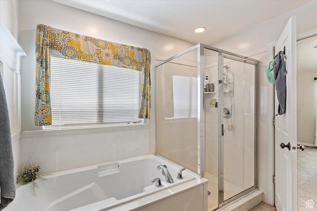 883 E 1775 N, North Ogden, UT 84414 - full bathroom with a bath and a shower stall