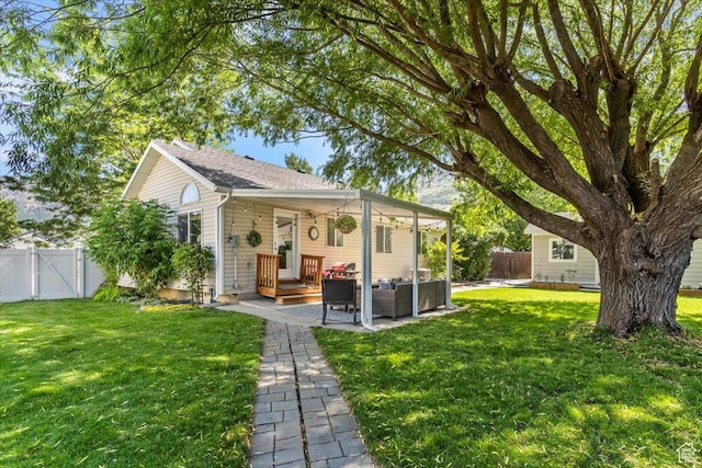 883 E 1775 N, North Ogden, UT 84414 - view of front of property with a gate