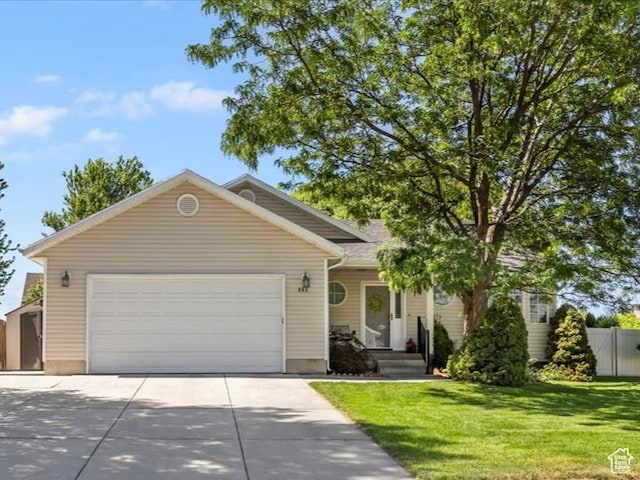 883 E 1775 N, North Ogden, UT 84414 - ranch-style house featuring driveway and an attached garage