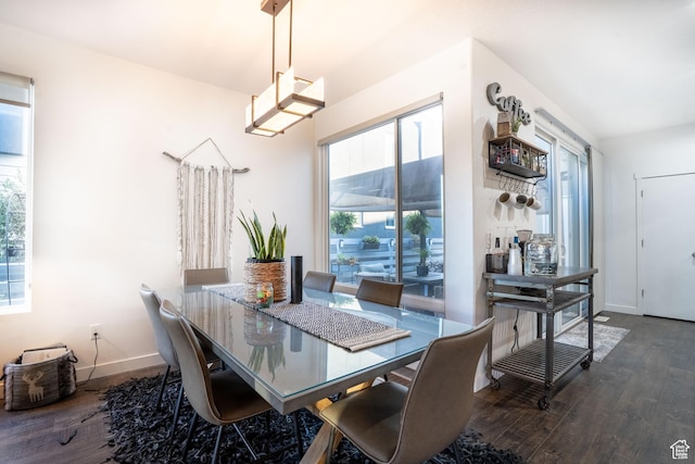 4759 W Vermillion Dr, South Jordan, UT 84009 - dining area featuring wood finished floors and baseboards