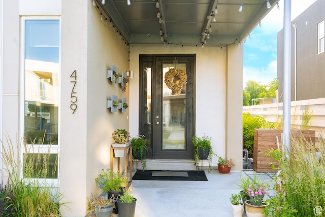 4759 W Vermillion Dr, South Jordan, UT 84009 - property entrance featuring stucco siding