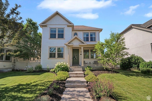 4439 W Mille Lacs Dr, South Jordan, UT 84009 - view of front of house featuring a porch