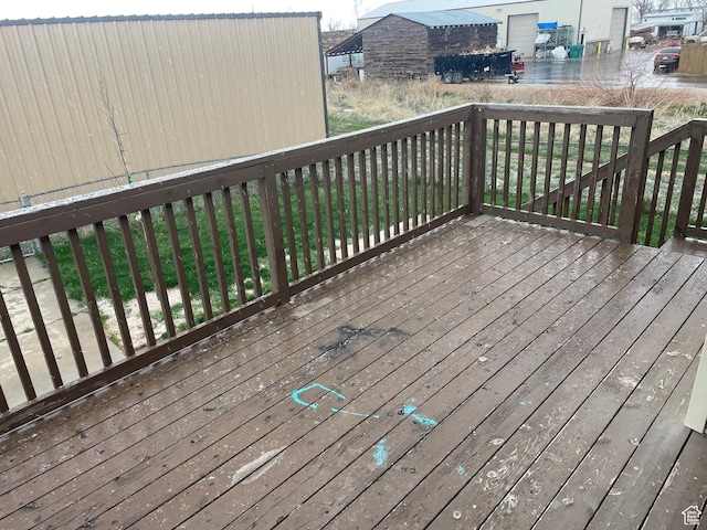 1721 N 750 W, Harrisville, UT 84404 - view of wooden deck