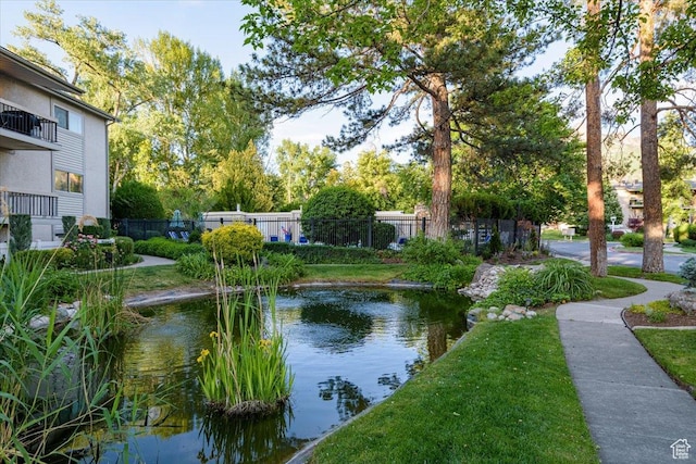 4879 S 1690 E, Holladay, UT 84117 - water view featuring a small pond