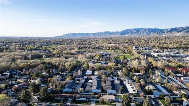 4879 S 1690 E, Holladay, UT 84117 - aerial perspective of suburban area featuring mountains