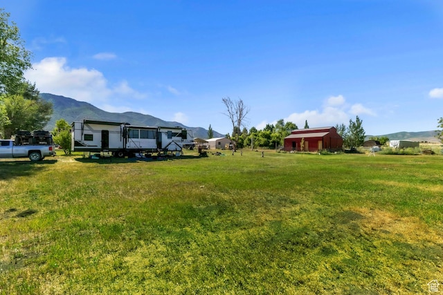 586 W 300 N, Fountain Green, UT 84632 - view of green lawn with a mountain view