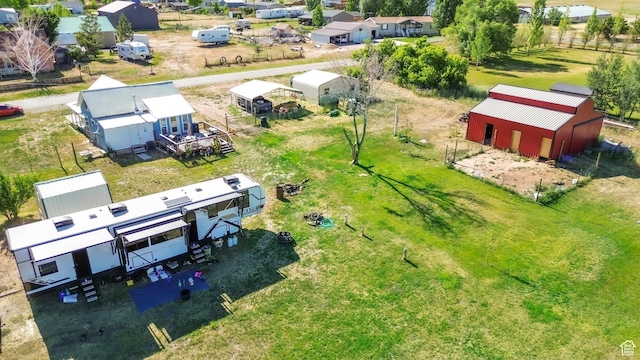 586 W 300 N, Fountain Green, UT 84632 - aerial perspective of suburban area