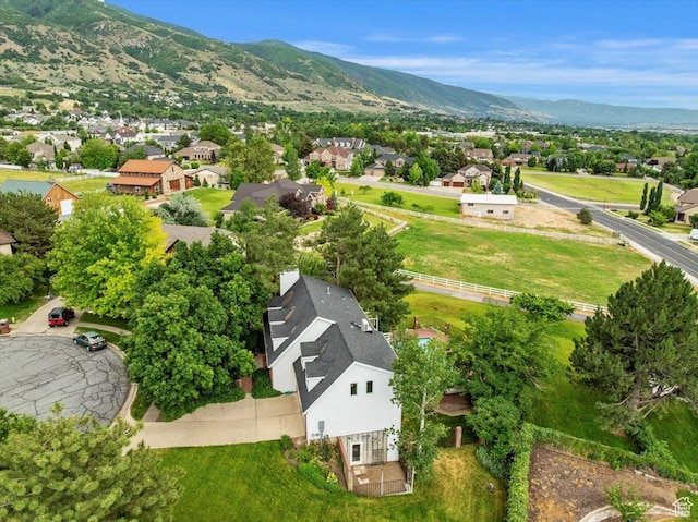 1074 E Raymond Rd, Fruit Heights, UT 84037 - aerial perspective of suburban area with mountains