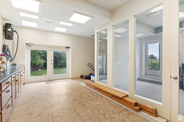 1074 E Raymond Rd, Fruit Heights, UT 84037 - workout room with french doors