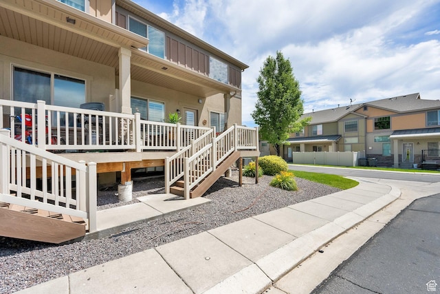 3951 W Sage Blossom Way S, Jordan, UT 84009 - view of property with stairway