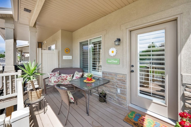 3951 W Sage Blossom Way S, Jordan, UT 84009 - view of deck