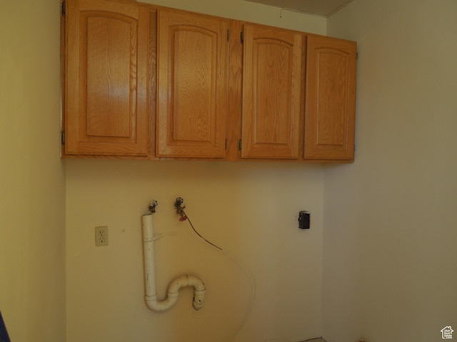 426 N Amber Ln N Unit 426, Castle Valley, UT 84532 - laundry room featuring cabinet space, hookup for a washing machine, and hookup for an electric dryer